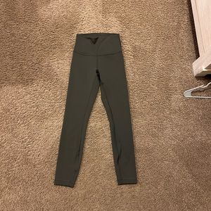 Lululemon original Wunder Under leggings 25”, size 4!